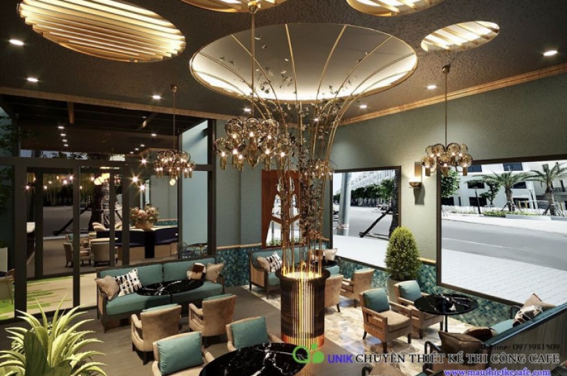 Thiết kế quán cafe trọn gói 41 Hàng Lược phong cách